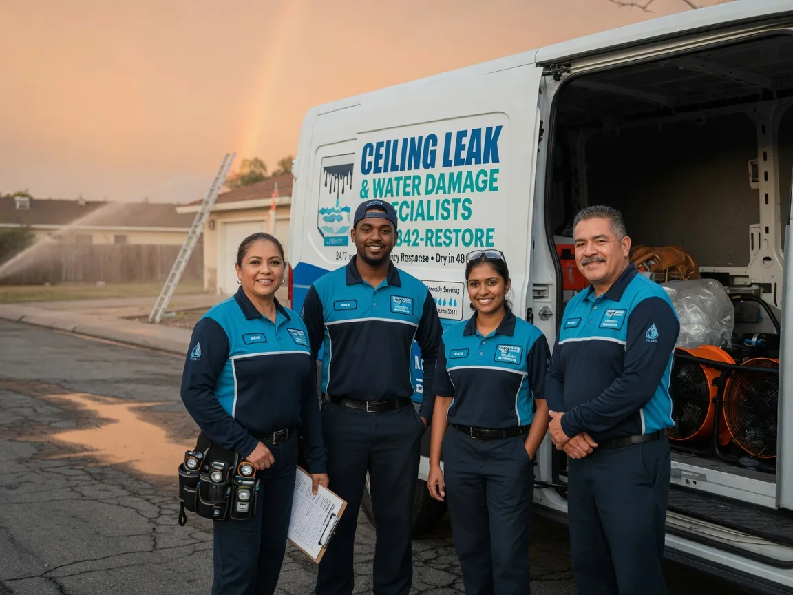 Ceiling Leak Cleanup company in Prairieburg, IA